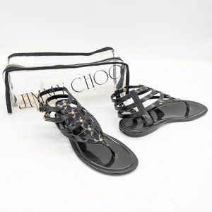 jimmy choo jelly sandals